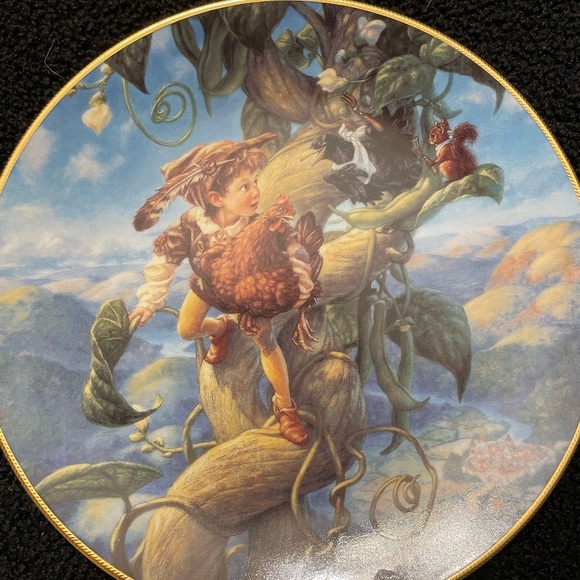 Edwin M. Knowles “Classic Fairy Tales” series collectible china plates - Picture 10 of 16